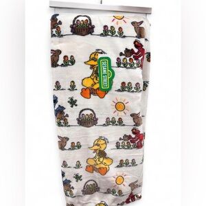 Sesame Street Springtime Fun Easter Blanket